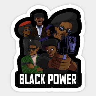 Black Panther Party Black Power Sticker
